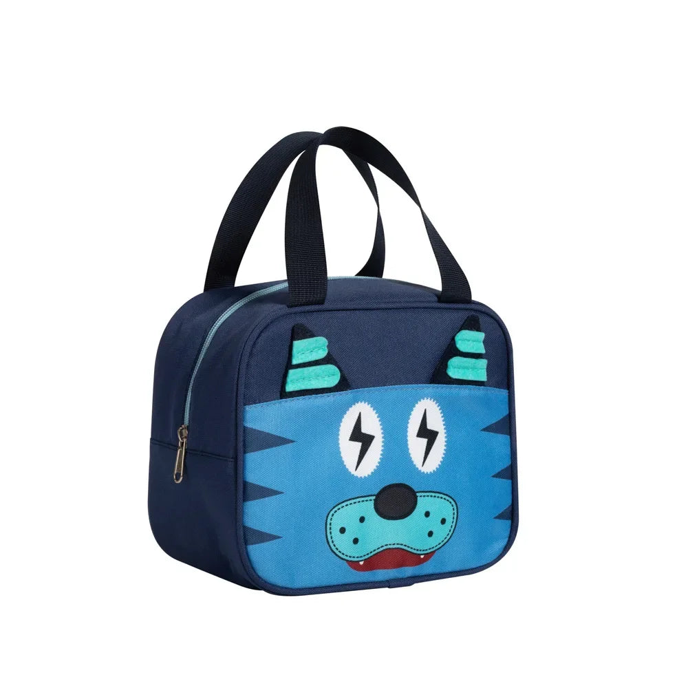 Cartoon Children Bento Bag for School Cute Handheld Oxford Lunch Bag for Women Lunch Box Bags for Women Lonchera Para Niños 보냉백