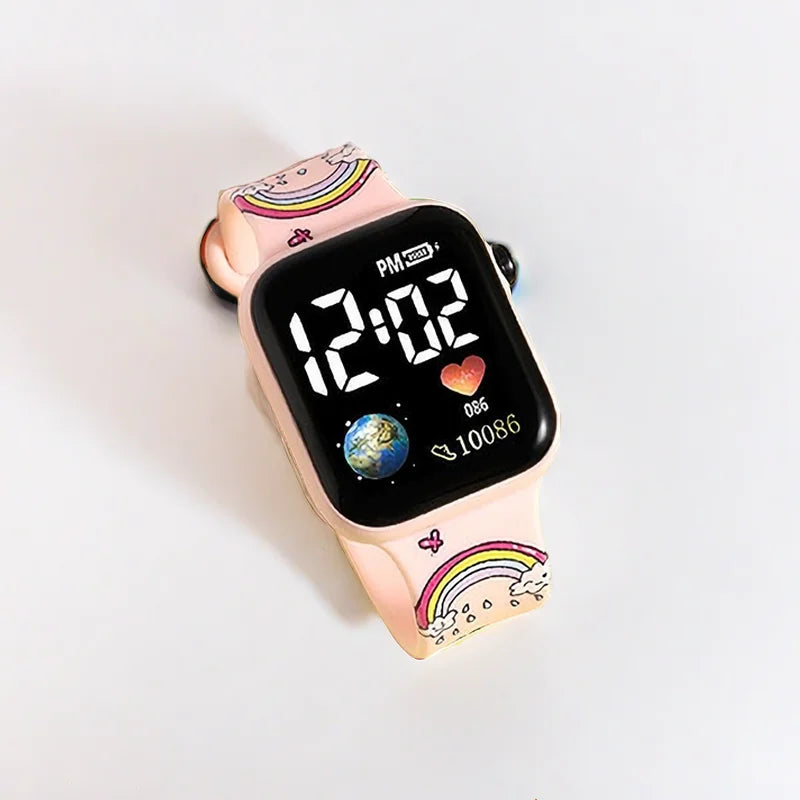 Reloj Inteligente Para Niños Niña Reloj Hello Kitty Digital Watch