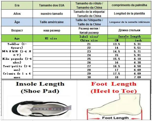 Zapatillas deportivas para niños