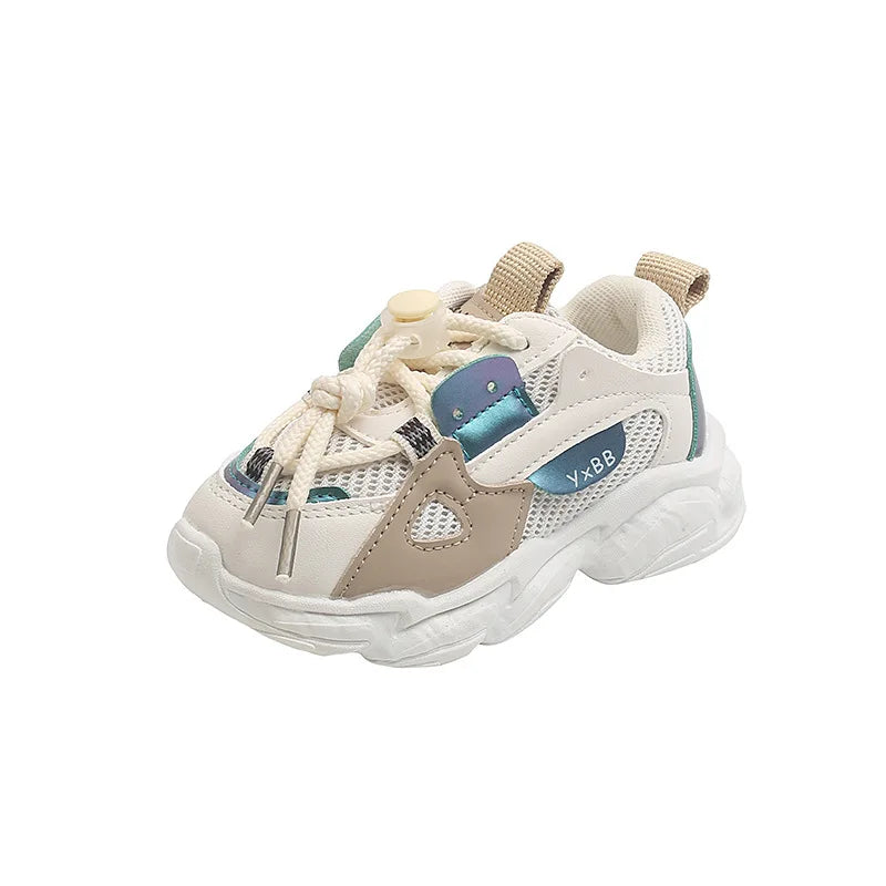 Kids Sport Shoes Fashion Mesh Breathable Boys Sneakers Spring Autumn Children Girls Outdoor Running Shoes