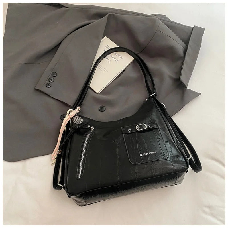 Luxury Designer Large Tote Bag Fashion Women Soft Leather Shoulder Bags Lady Crossbody bags Multi-functional Backpack Handbag