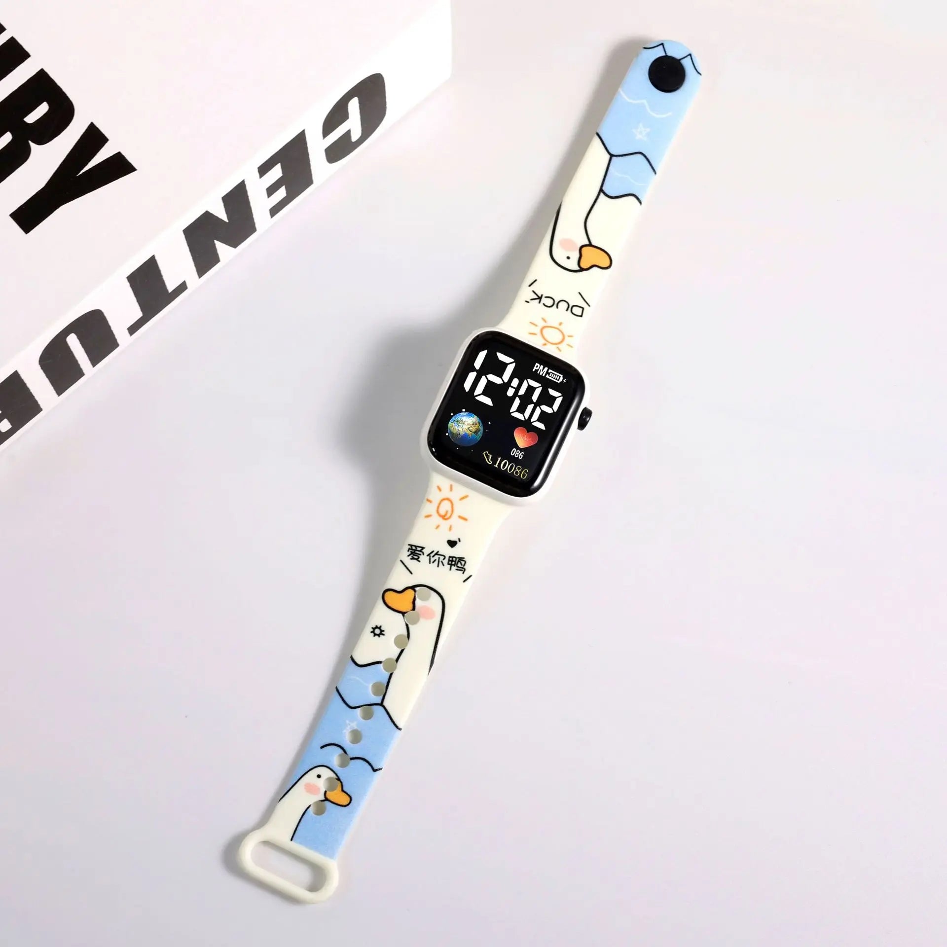 Reloj Inteligente Para Niños Niña Reloj Hello Kitty Digital Watch