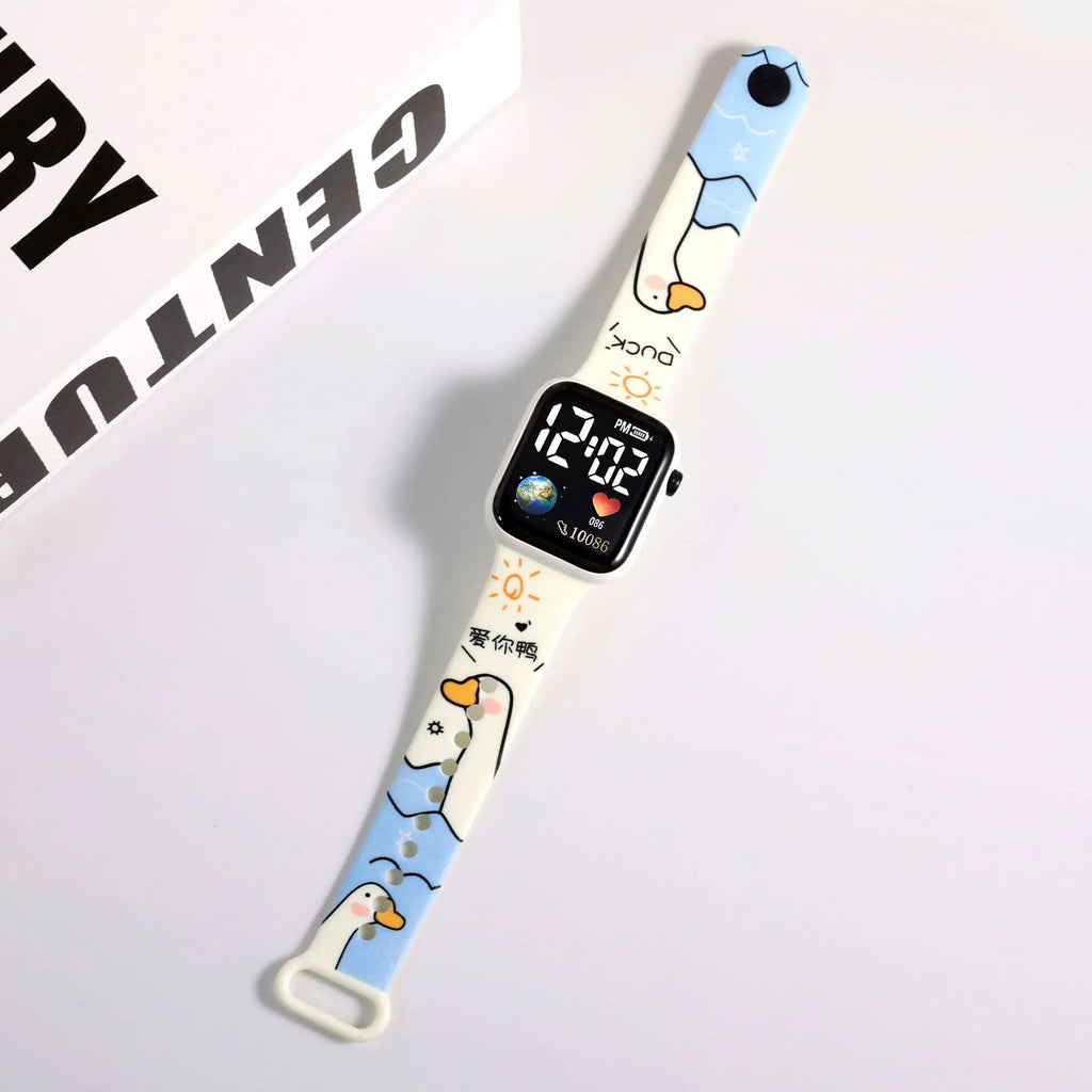 Reloj Inteligente Para Niños Niña Reloj Hello Kitty Digital Watch