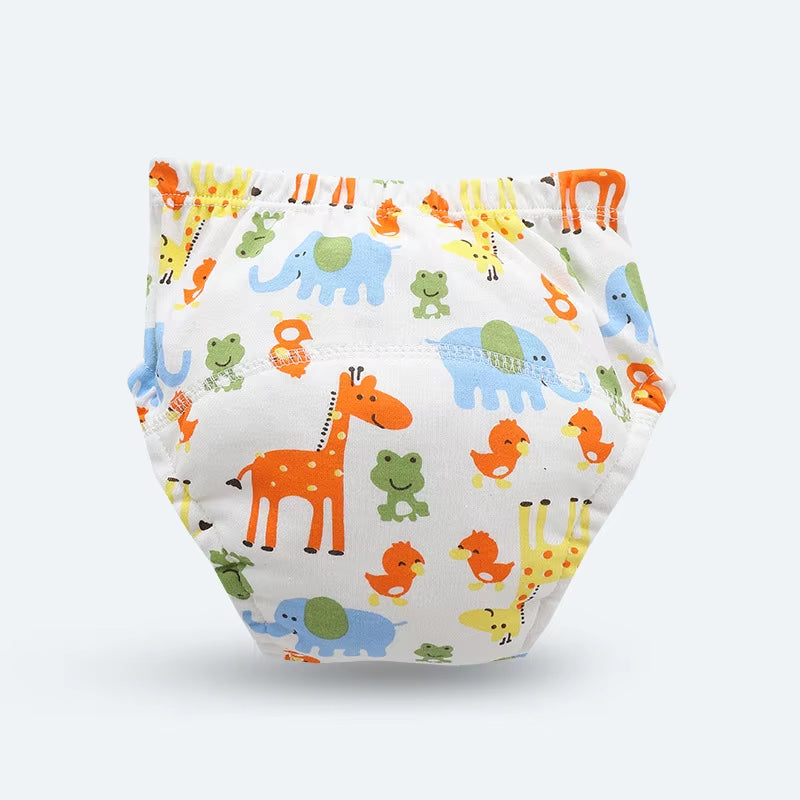 Baby Training Pants Nowborn Bebé Cloth Diaper Reusable Washable Cotton Elastic Waist Cloth Diapers Nappies Underwear