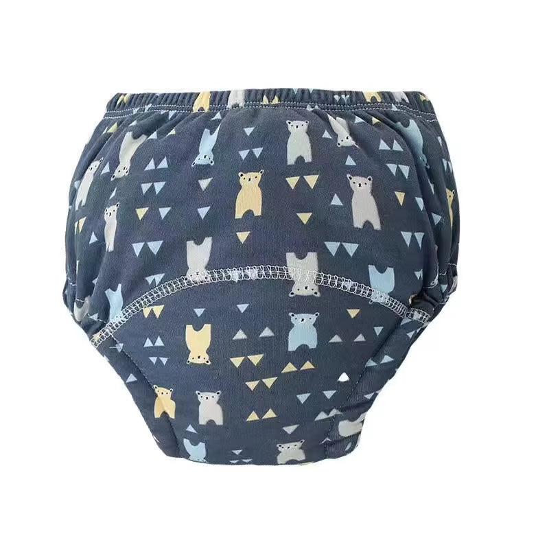 Baby Training Pants Nowborn Bebé Cloth Diaper Reusable Washable Cotton Elastic Waist Cloth Diapers Nappies Underwear