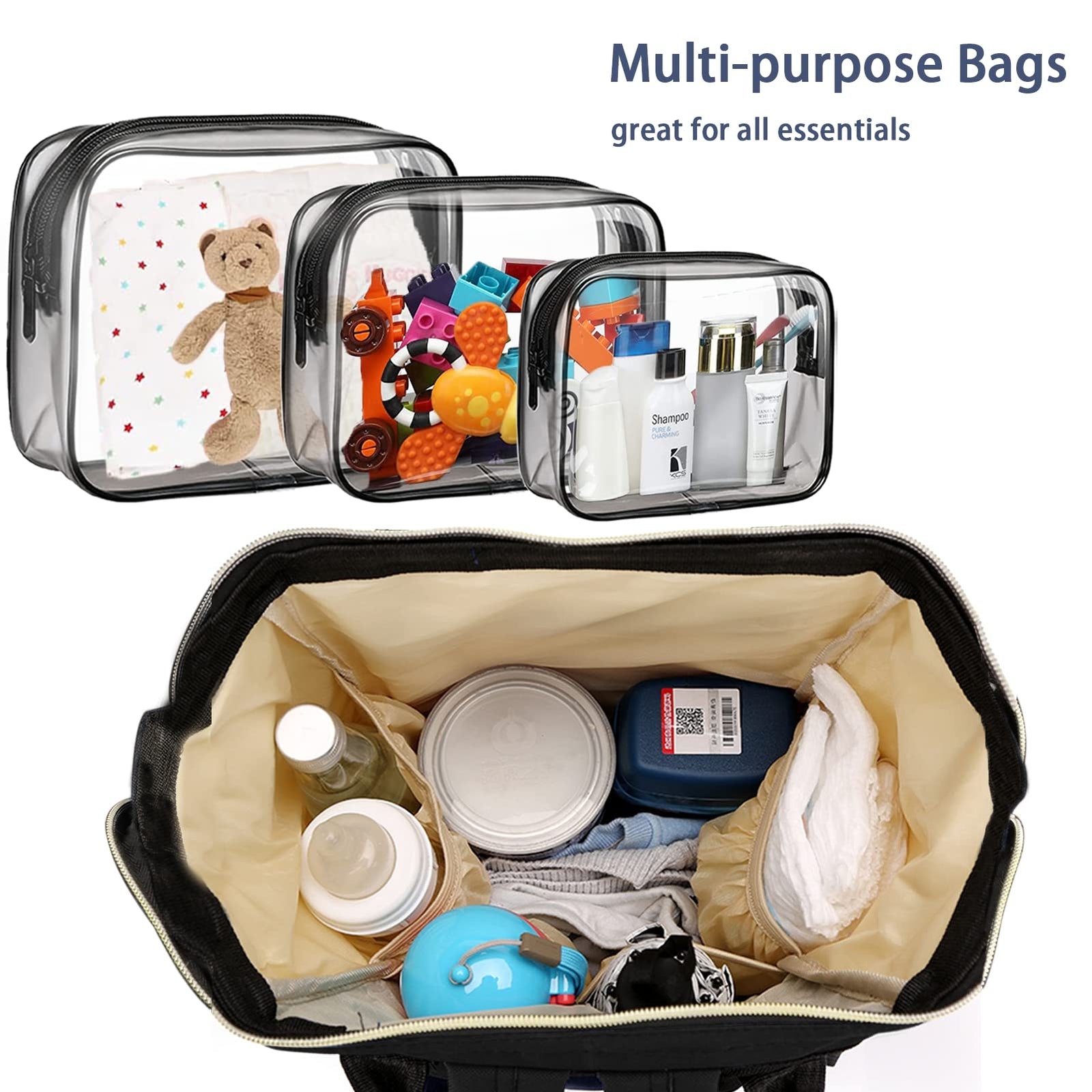 Bebe Mochila Pañalera Panalera Bolso Para Biberones Embarazo Viaje Impermeable