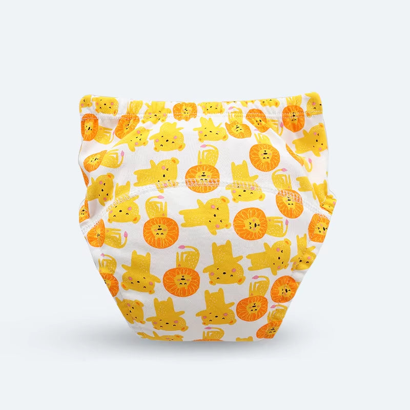 Baby Training Pants Nowborn Bebé Cloth Diaper Reusable Washable Cotton Elastic Waist Cloth Diapers Nappies Underwear