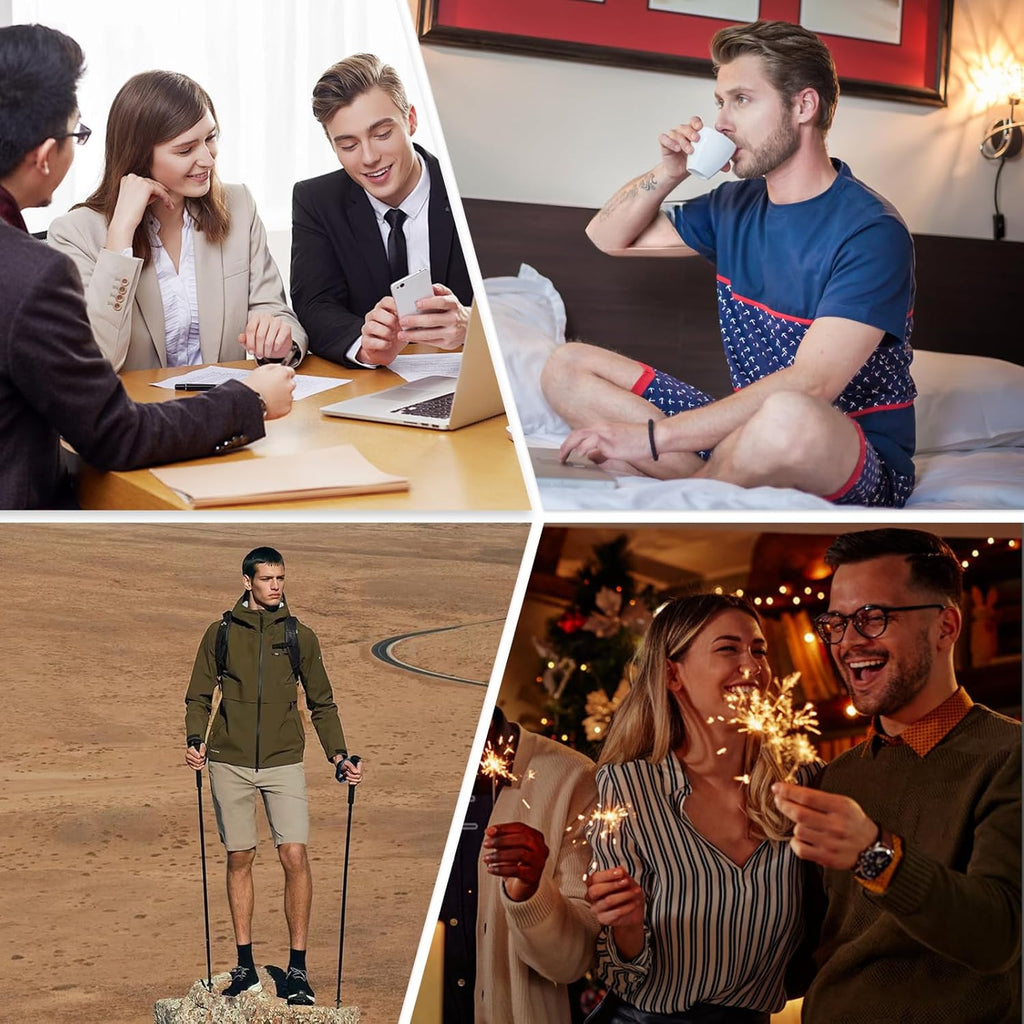 Mens Dress Socks, Cool Cute Food Graphic Animal Novelty Crazy Funny Crew Fun Socks for Men