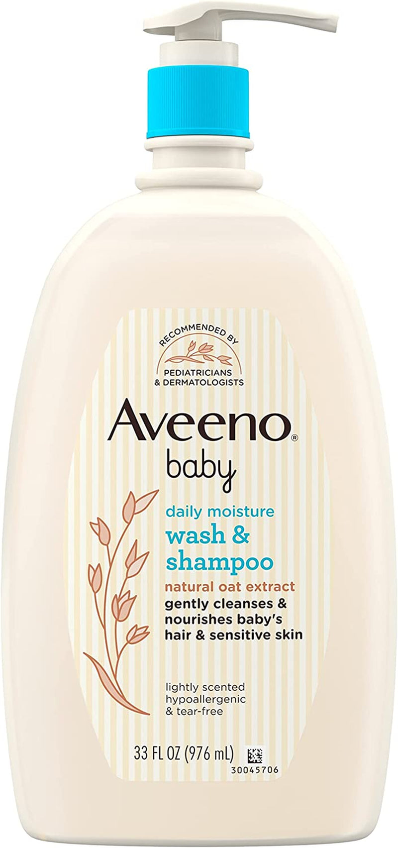 Gel De Baño Champú Suave Diario Extracto Natural Avena Hipoalergénico Para Bebés