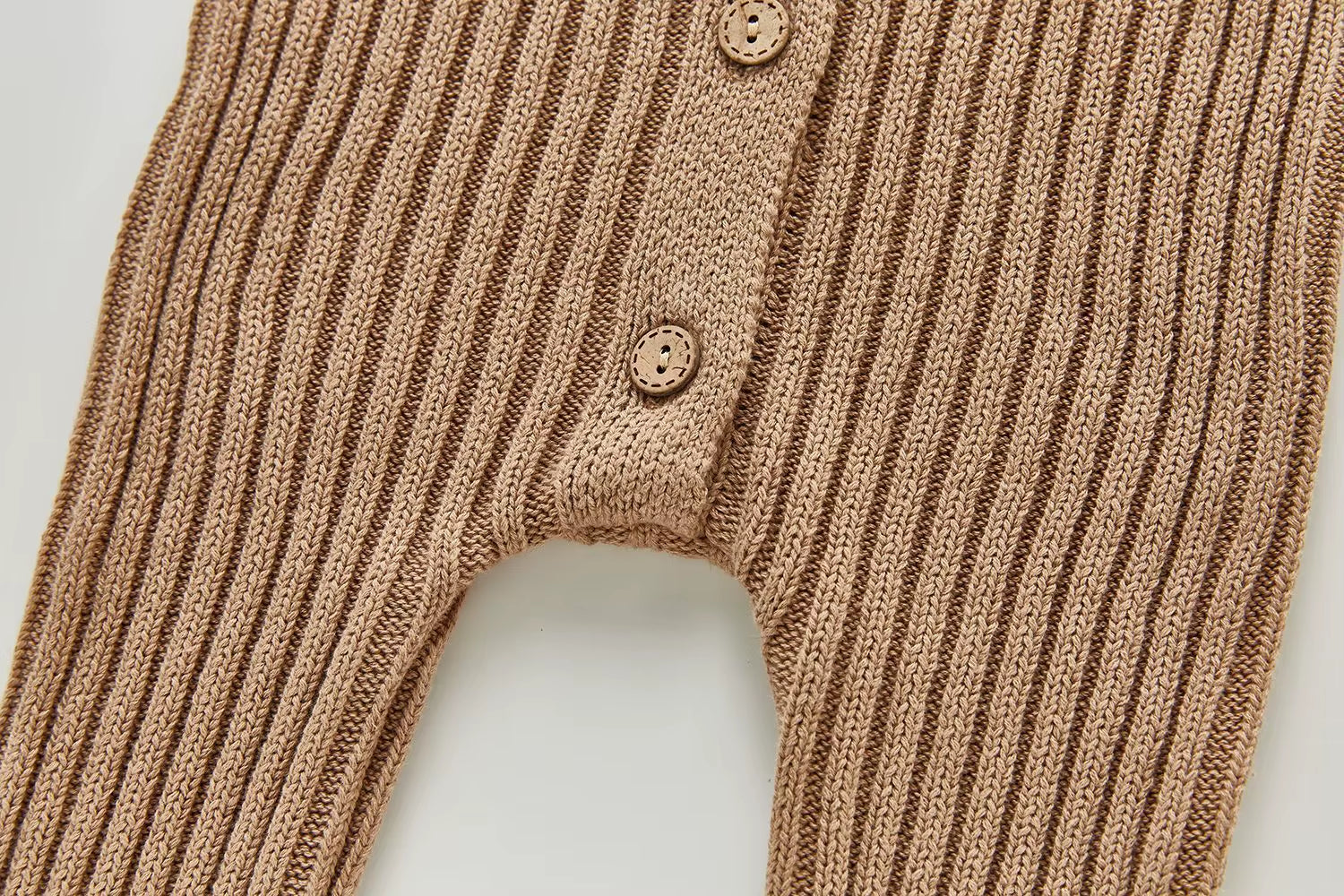 0-24M Newborn Infant Baby Boy Girl Autumn Winter Romper Long Sleeve O-Neck Knitting Jumpsuit 3Colors