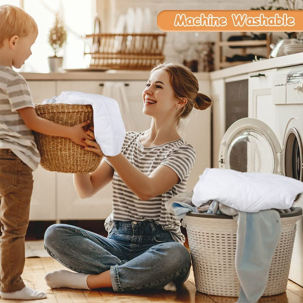 Colchon Para Cama Infantil Y Cuna De Bebe Impermeable Para Bebes Niños No Toxico