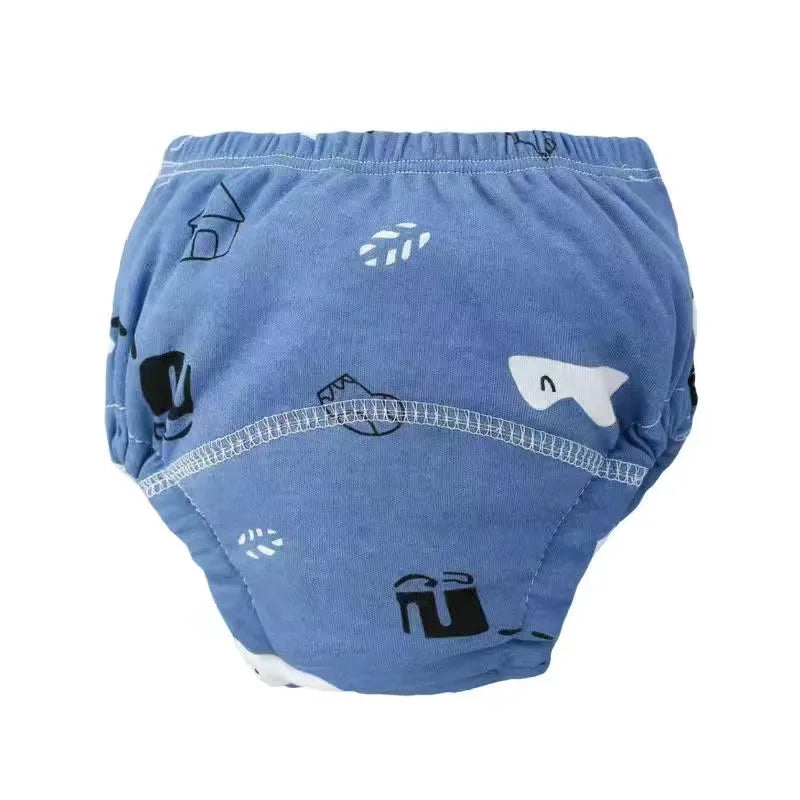 Baby Training Pants Nowborn Bebé Cloth Diaper Reusable Washable Cotton Elastic Waist Cloth Diapers Nappies Underwear